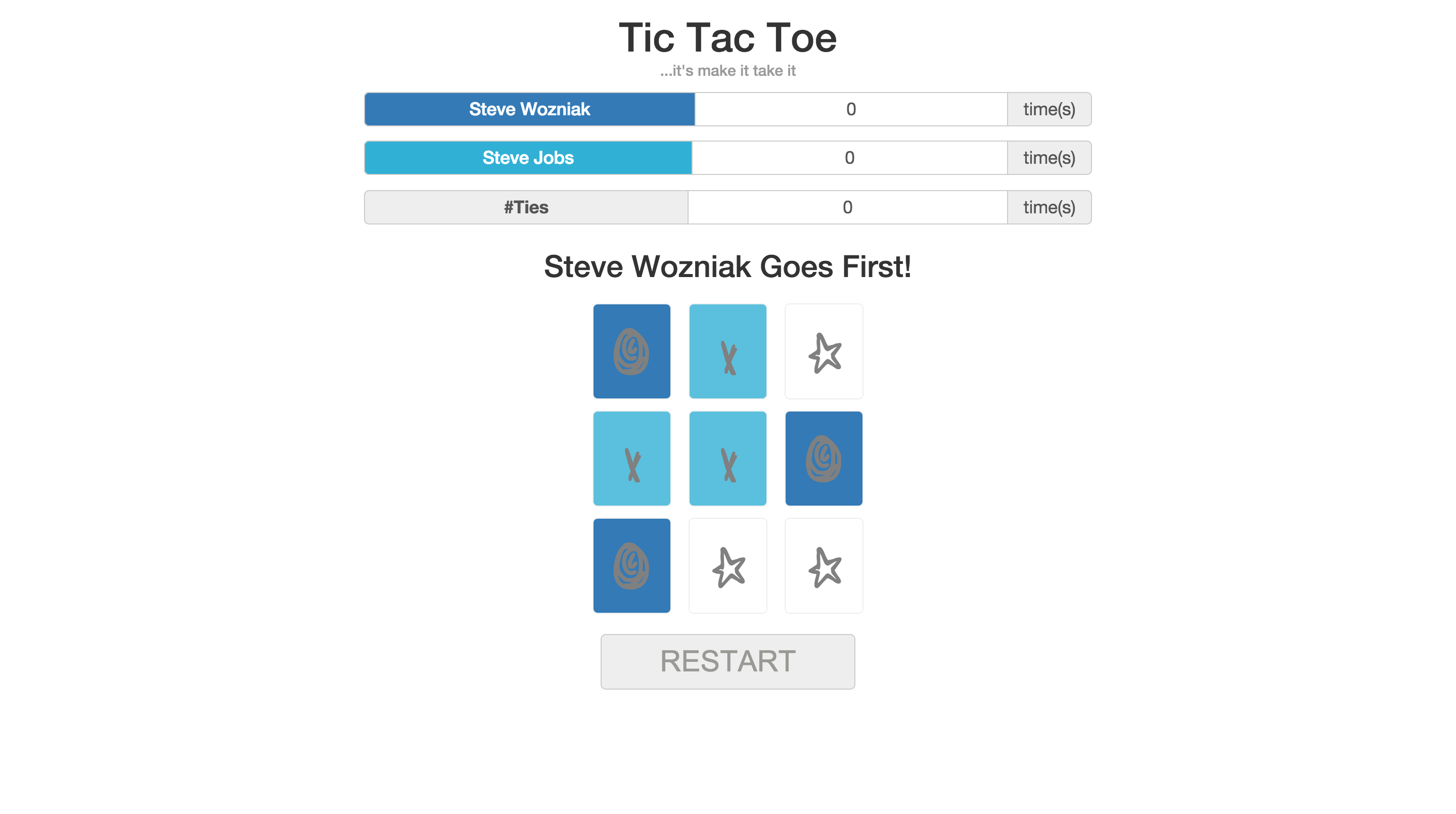 TicTacToe Game